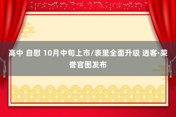 高中 自慰 10月中旬上市/表里全面升级 逍客·荣誉官图发布